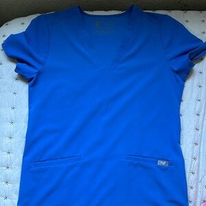 Figs Casma Xs royal blue